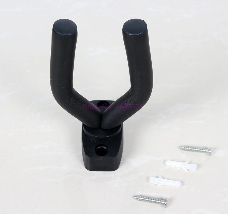 От DHL 100 шт. прочный гитарный крюк с подставкой настенный подвесной крючок для