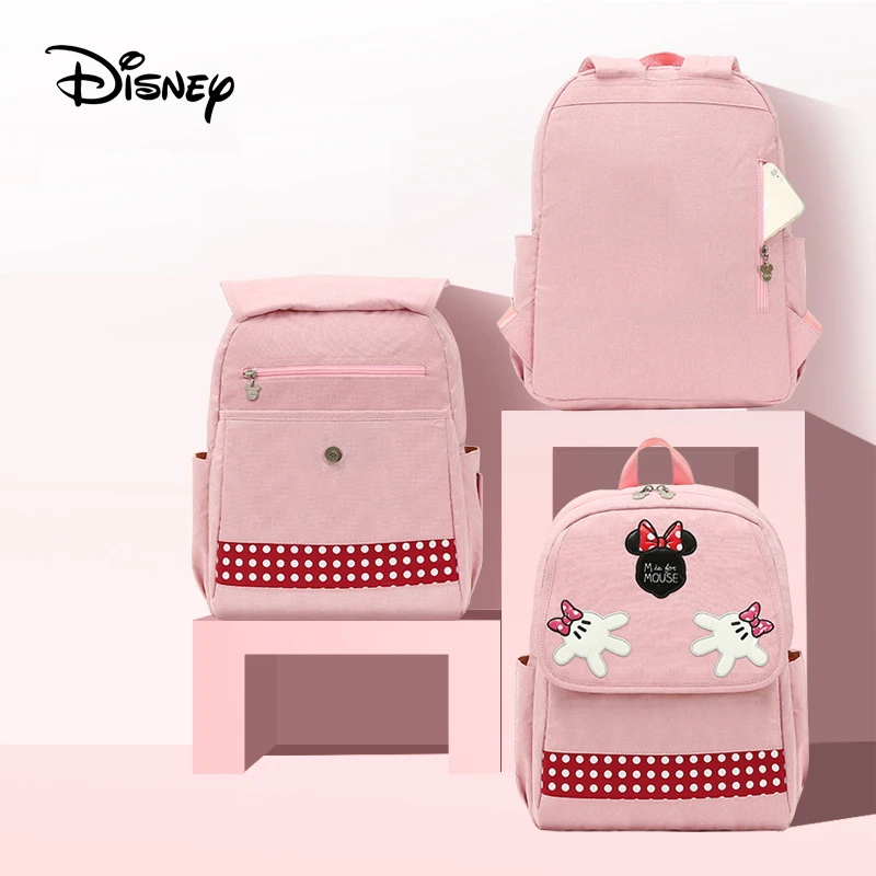 Сумка для подгузников Disney Minnie мам брендовый вместительный дорожный рюкзак