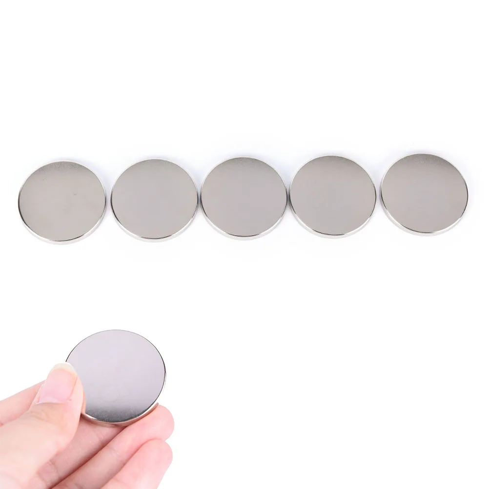 

Promotion 5Pcs Empty Round Tin Pans for Eye shadow Palette 36.5mm Responsive to Magnetic Makeup palette Sale New
