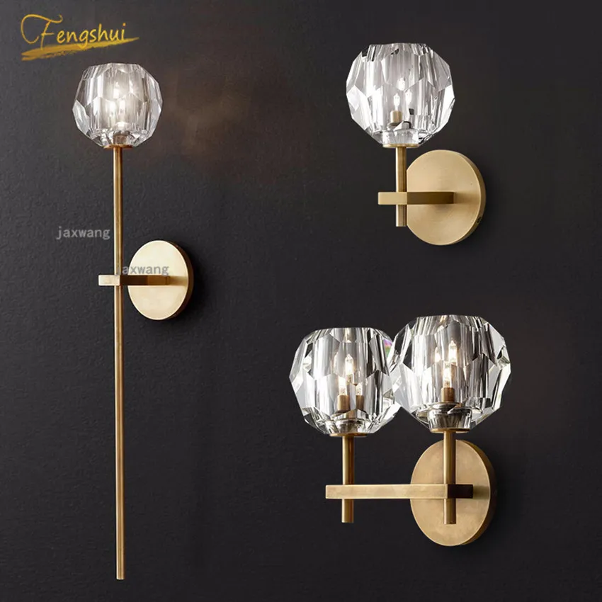 Светодиодные Стеклянные Настенные лампы в скандинавском стиле современное