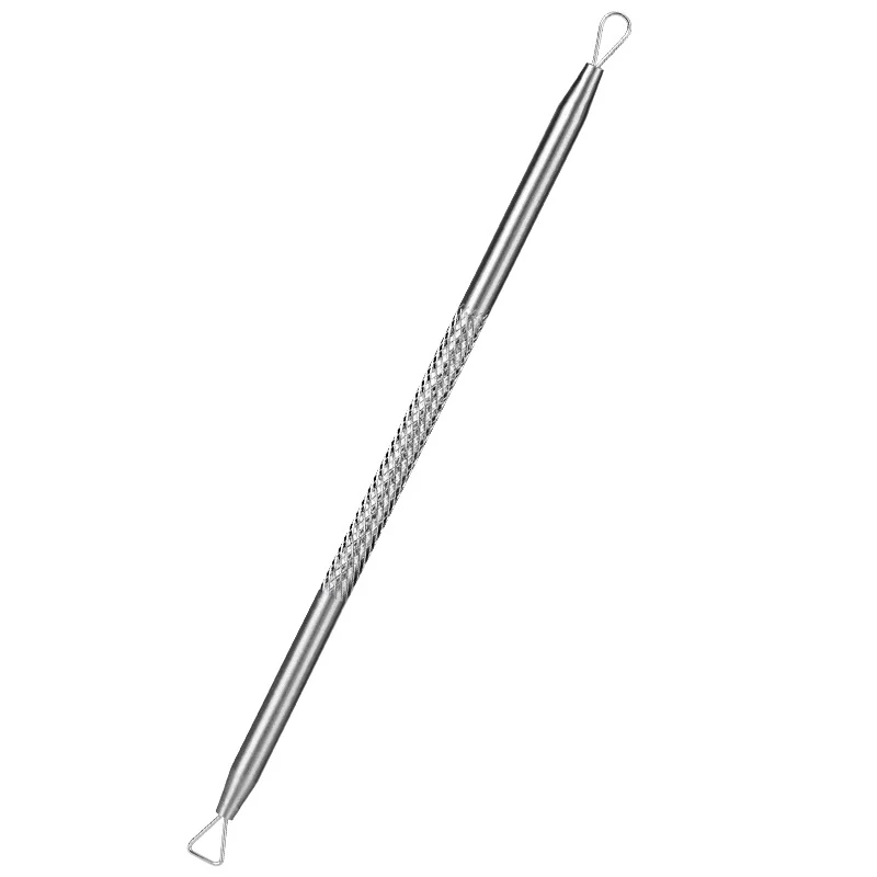 1 шт. Нержавеющая Сталь Изгиб Пинцет для удаления черных точек зажим иголок угрей