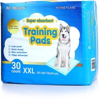 honeycare dog training mat all absorb puppy ultra absorbent odor eliminating leak proof potty diaper cage mat 30x3630 count