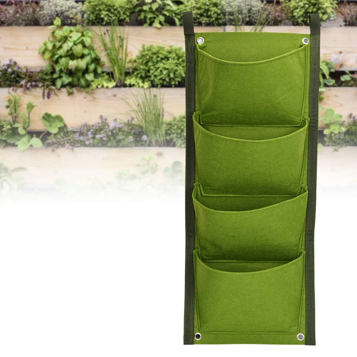 

Plant Pocket Outdoor Garden Grow Plant Bags Planter Suitable for Indoor Outdoor Gardening