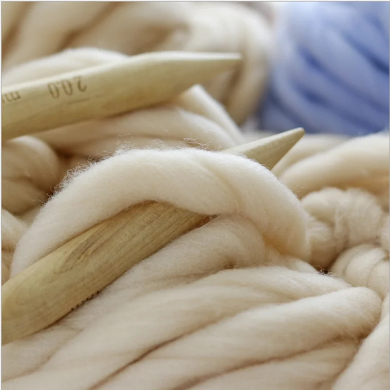 1 шт./250 г супер толщина пряжа из вискозы для ручного вязания свитера с шарфом