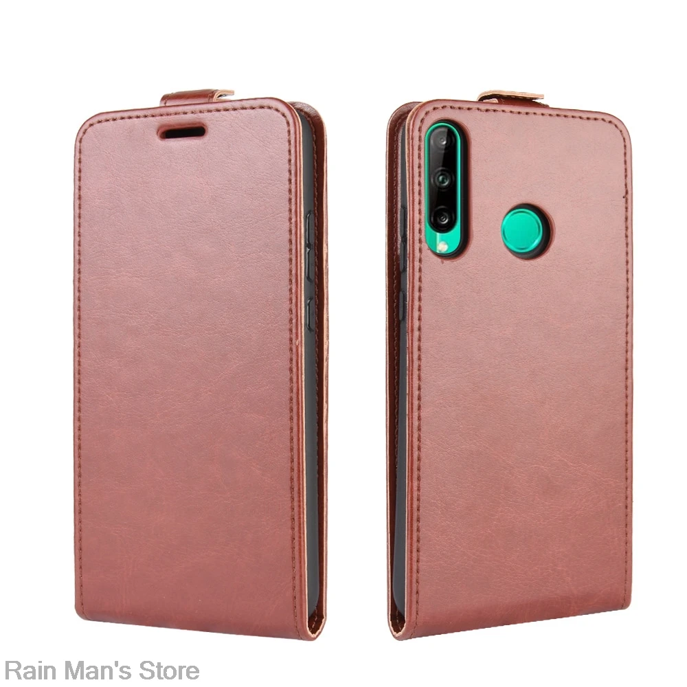 Чехол для Huawei P40 Lite E / Y7P кожаный чехол с магнитной пряжкой откидной отделениями