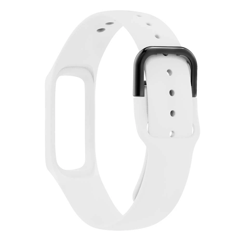 Ремешок силиконовый для смарт часов Samsung Galaxy Fit e R375 регулируемый спортивный