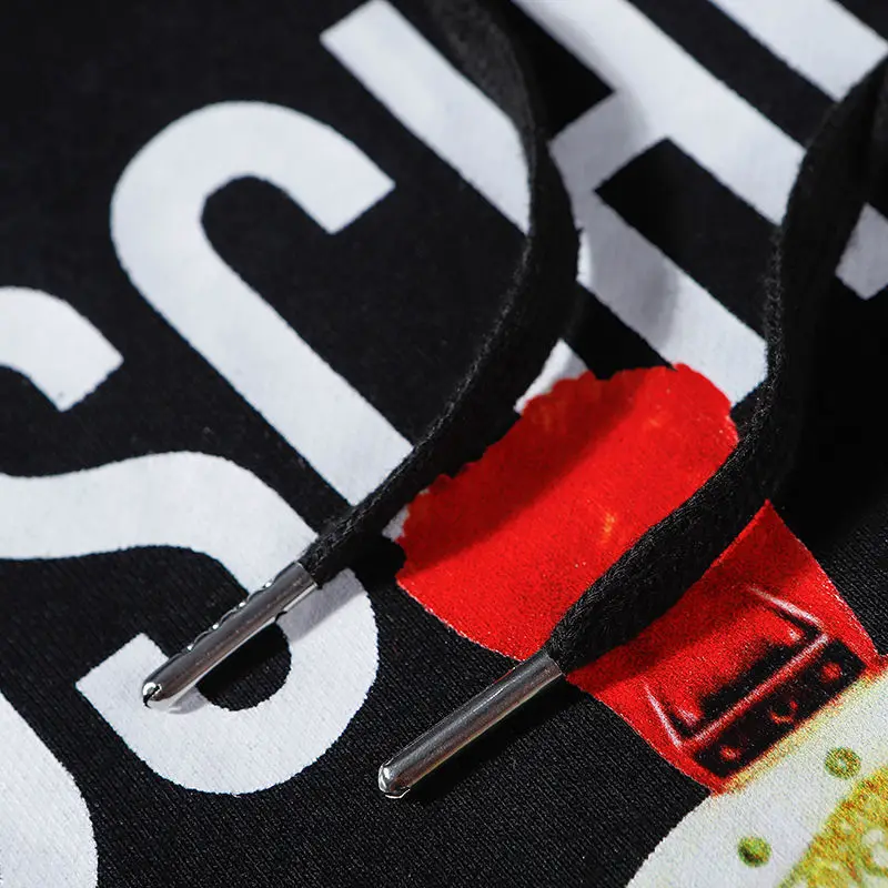 

Moschino autumn and winter new hooded sweater armor bear loose casual cotton top couple tide brand long sleeves