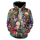 Толстовка с 3D-принтом, свитшоты, популярная уличная одежда в стиле аниме Харадзюку, Мультяшные толстовки, мужские и женские модные повседневные крутые пуловеры, мужская одежда