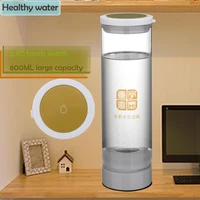 spe pem electrolysis ionizer japanese craft 600ml orp alkaline hydrogen rich water generator bottle health glass drinking cup