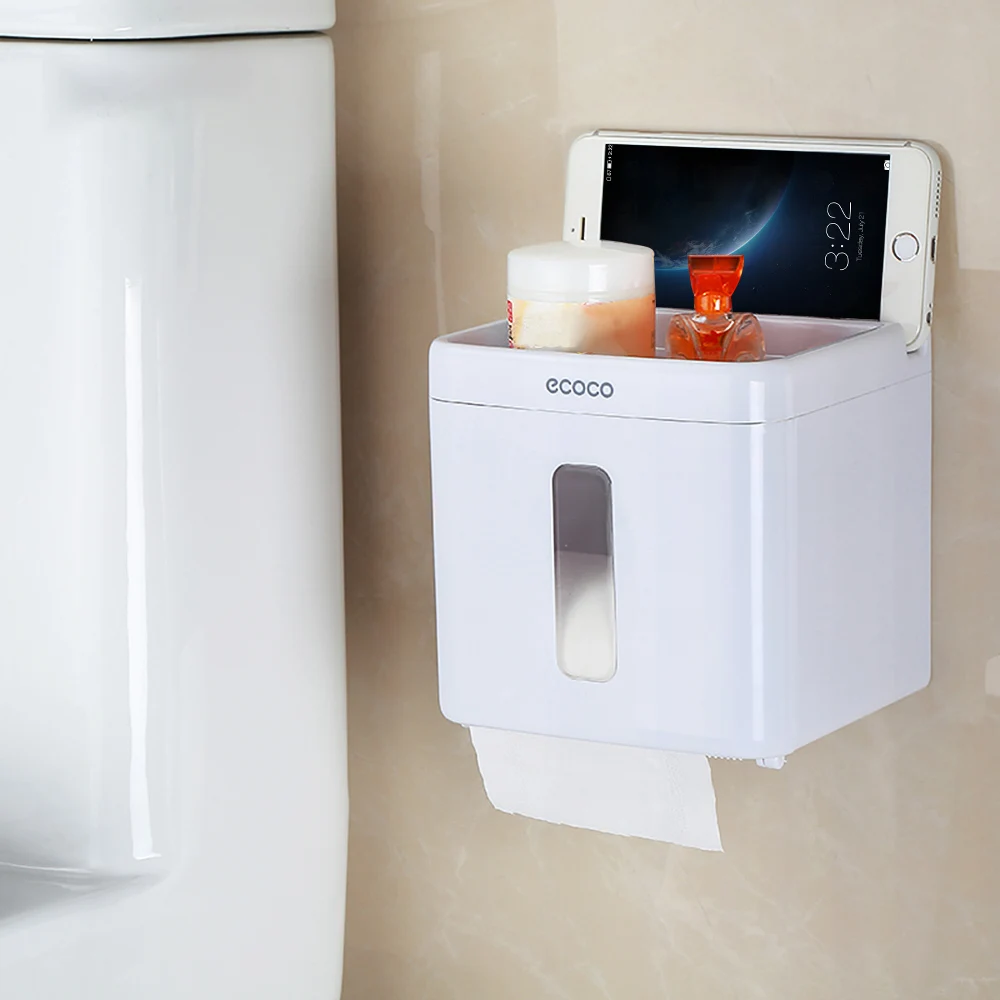 Коробка для рулона салфеток бумажный чехол ванной туалетной бумаги коробка