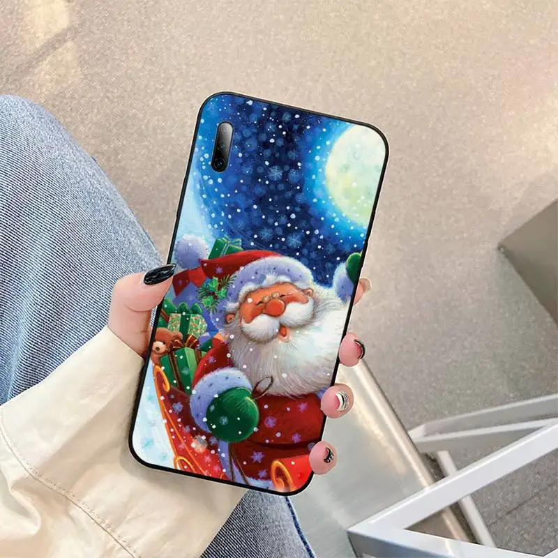 

New year christmas design Phone Case For Samsung J 2 4 5 6 7 prime pro plus duo Cover Fundas Coque