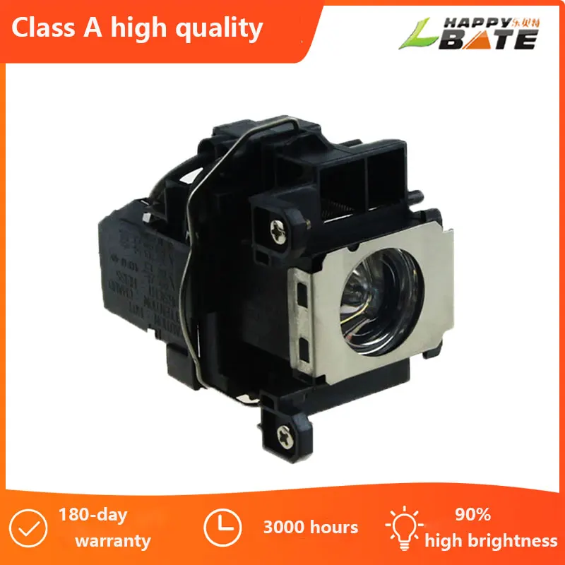 

ELPLP48 Replacement Projector Lamp for EPSON EB-1720 EB-1730 EB-1725 EB-1730W EB-1735 With Housing Projectors 180 days warranty