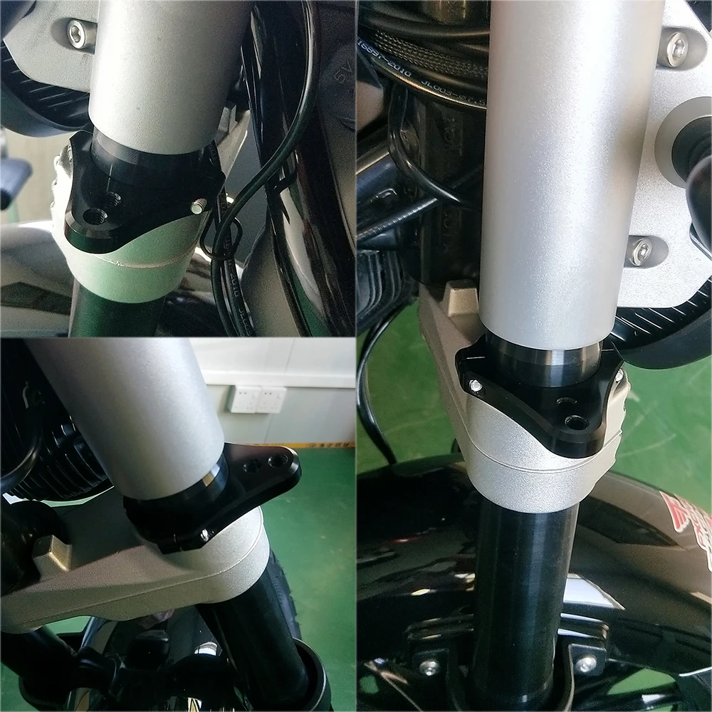 Алюминиевый зажим для руля крепление на раму вилки мотоцикла 31- 54 мм | Автомобили