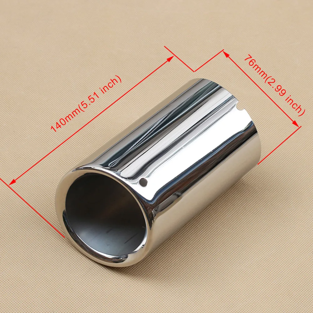 Сталь выхлопной трубы автомобиля глушитель отделка Подходит для BMW X3 F25 28i xDrive 2011