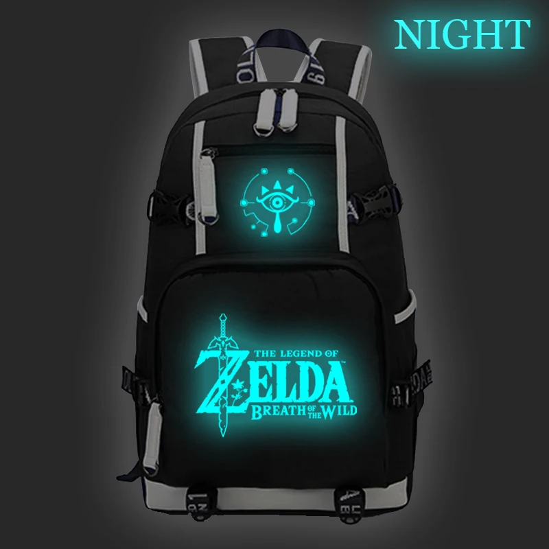 

The Legend of Zelda Luminous Backpack High Quality Laptop Backpack Beautiful Teens Boys Girls Multifunction Daily Rucksack