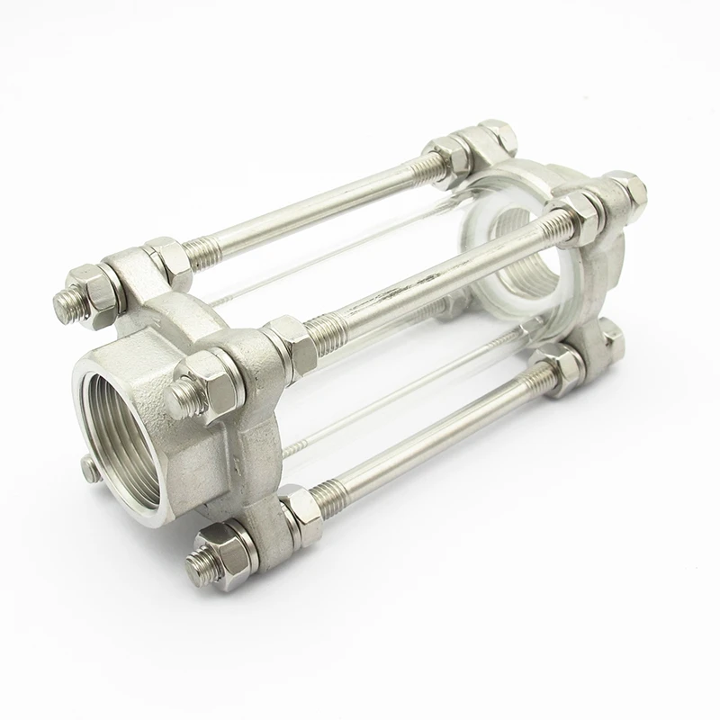 Диоптрий из нержавеющей стали 304 для домашнего пивоварения Резьба BSP 1/2 &quot3/4&quot