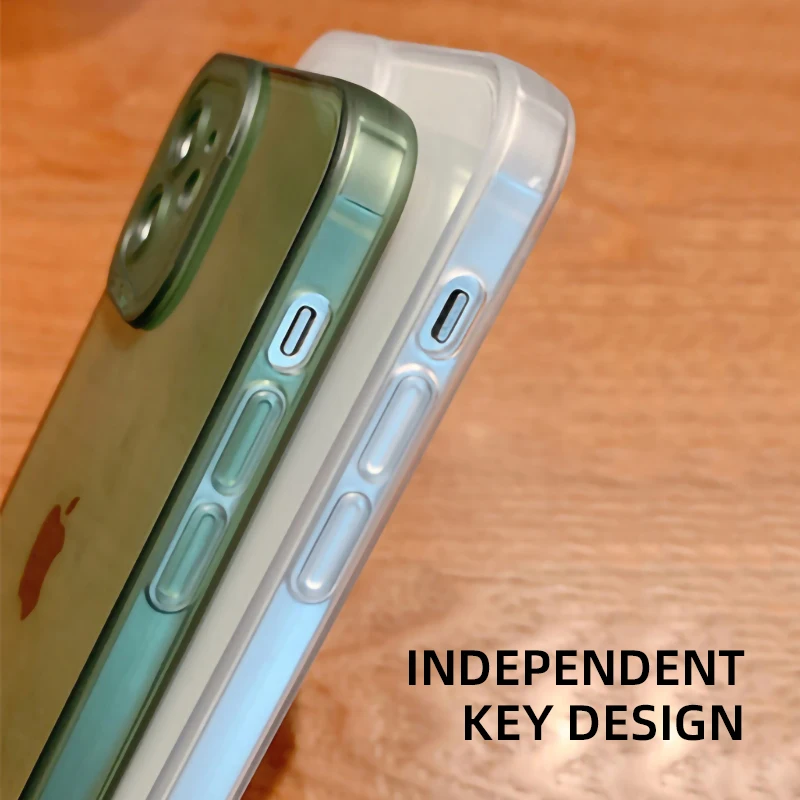 Luxury Shockproof Camera Lens Protection Soft TPU Smartphone Case For iPhone 12 Pro Max Mini 11 XR Cell Phone Back Cover Fundas