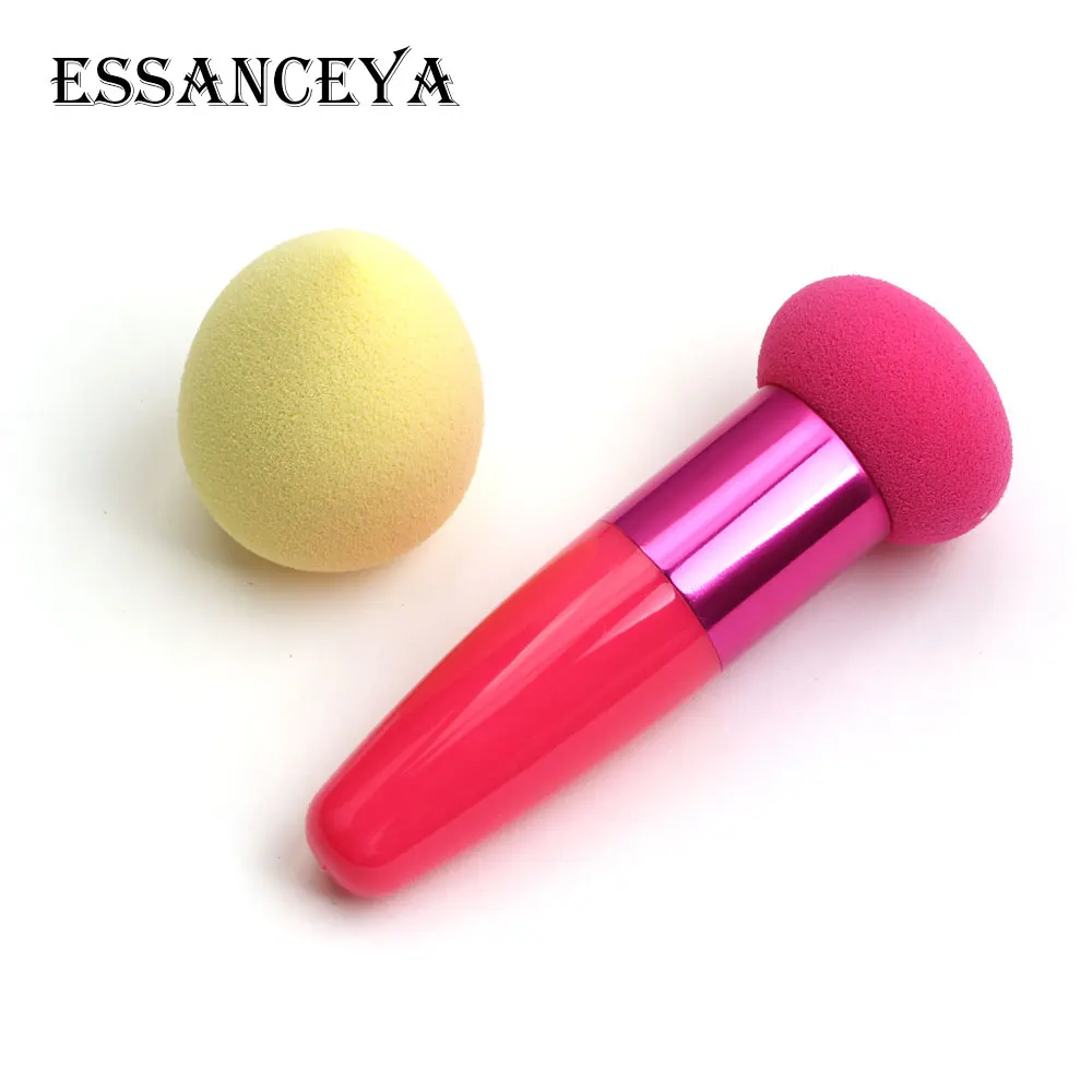 ESSANCEYA 2 шт. кисть со спонжем для макияжа косметический спонж мягкий гладкий
