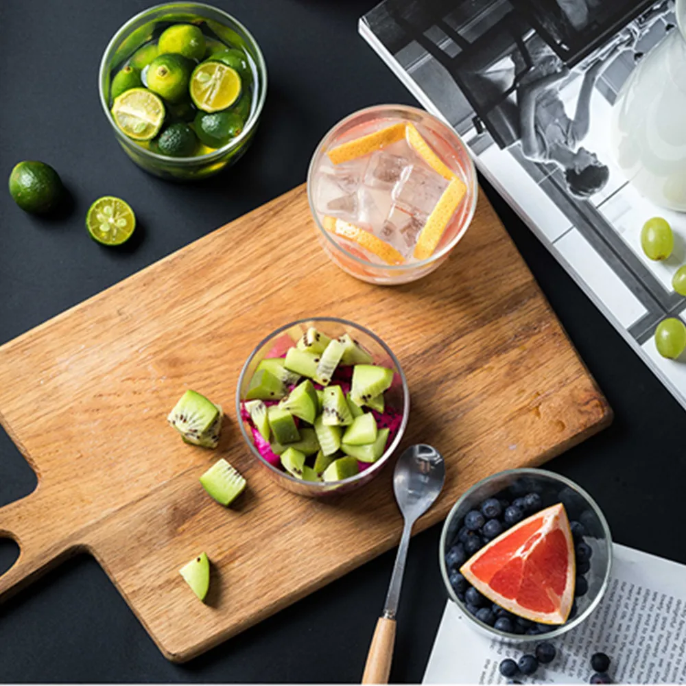 Японские маленькие свежие прозрачные стандартные чашки Набор чашек для мусса