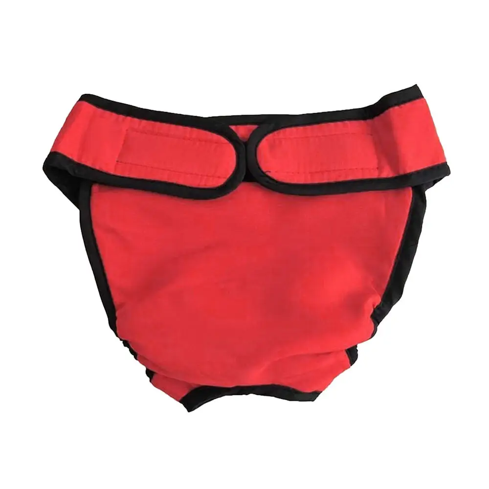 

Female Dog Puppy Pet Diaper Pants Washable Physiological Sanitary Briefs Cat Short Panty Doggie Underwear