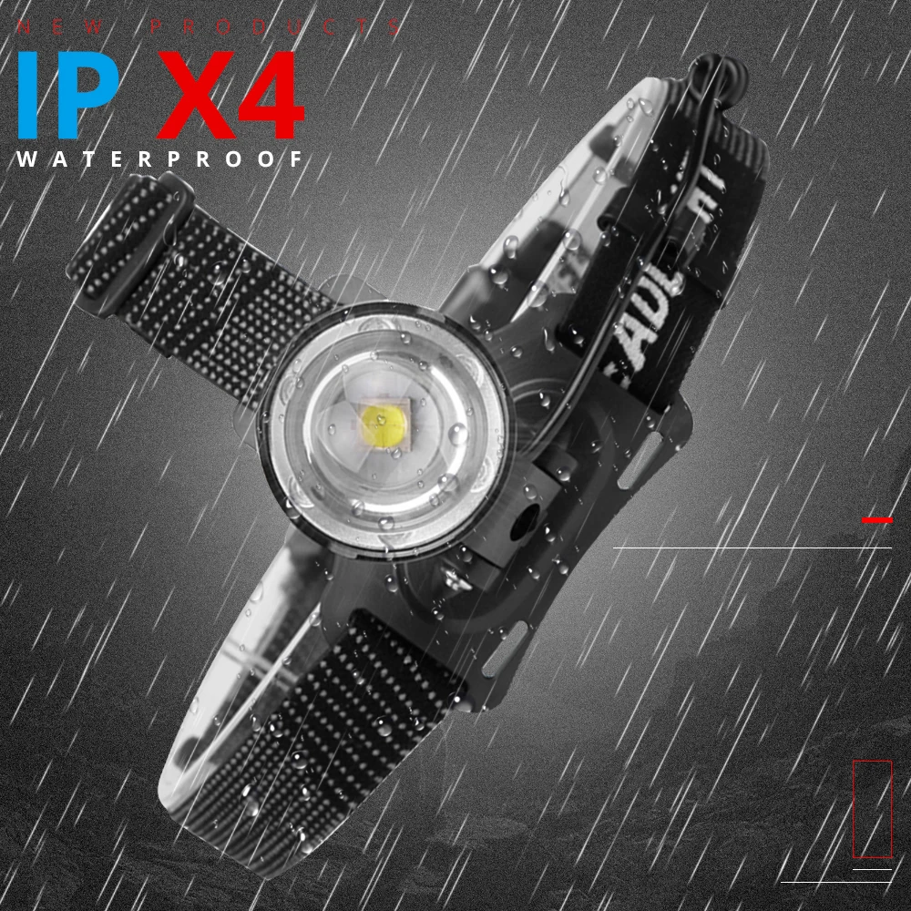 3000 люмен XHP-70.2 светодиодный налобный фонарь для рыбалки, кемпинга, фонарь высокой мощности, налобный фонарь, масштабируемый фонарик USB 18650