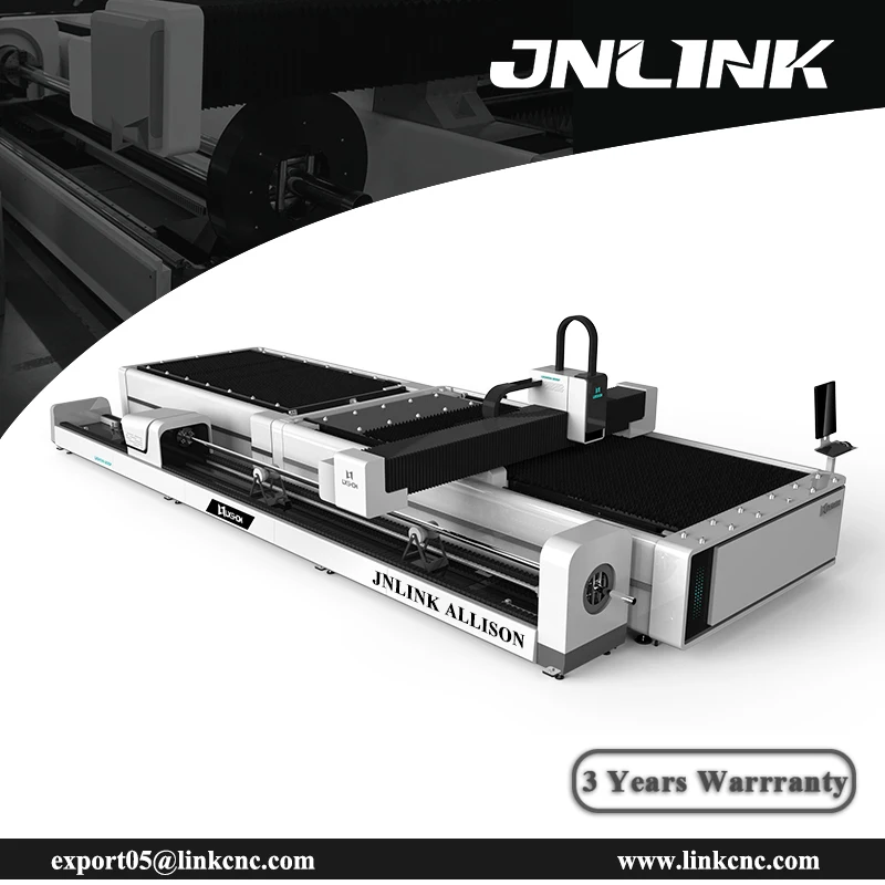 Модель стола для обмена волоконно лазерной резки с вращающейся осью