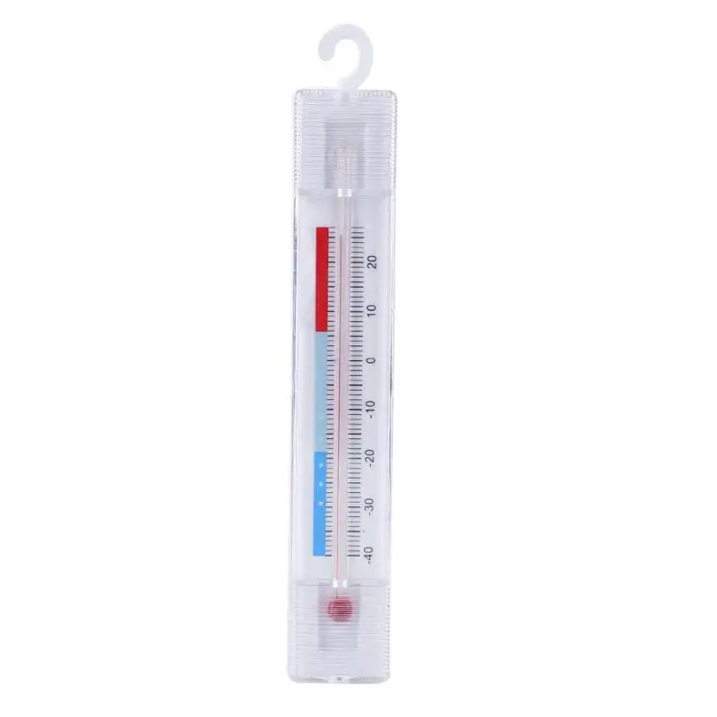 

Indoor Household Fridge Thermometer Freezer Refrigerator Dial Thermometer with Hook Mini Temperature Meter -30~40 degree