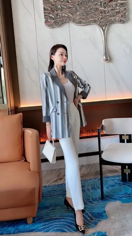 

И LK2240Fashion куртки 2021 взлетно-посадочной полосы роскошный известный бренд Европейский дизайн вечерние Стиль Женская одежда