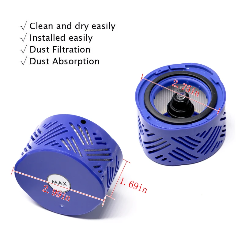 Набор фильтров для пылесоса Dyson V6 965661-01 / 966741-01 | Бытовая техника