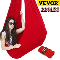 vevor cotton sensory swing hammock swing toy set therapy hammock hanging chair home indoor games sensory toys for autism kids