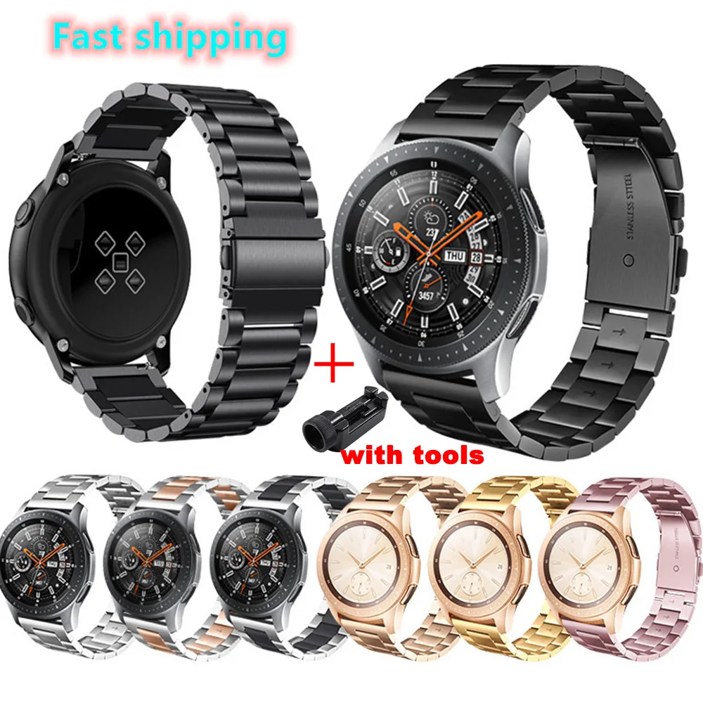 

20mm 22mm huami amazfit gtr bip strap For Samsung Gear S3 s2 sport Classic huawei gt 2 active galaxy watch 42mm 46 Band 40 44mm