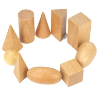 montessori geometric shape wooden toys preschool learning education math toys home kindergarten baby toddler toys for children