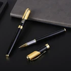 Guoyi C005 класса люкс Eenvoudige Бизнес экзамен металла High-End подарки массовое изготовление на заказ логотип гелевая ручка для подписи журнал леверт