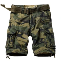 loose tactical overalls mens camouflage pants military combat short cotton mens casual shorts loose multi pocket cargo shorts
