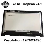 13,3 ''Полный ЖК-дисплей Панель Сенсорное стекло дигитайзер экран объектив в сборе + рамка для Dell Inspiron 13 5378 P69G IPS FHD