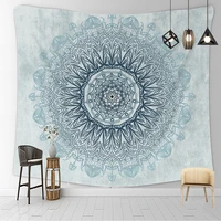 mandala geometry hippie chakra psychedelic hanging cotton trippy tapestry wall handmade decor art bedroom living room decoration