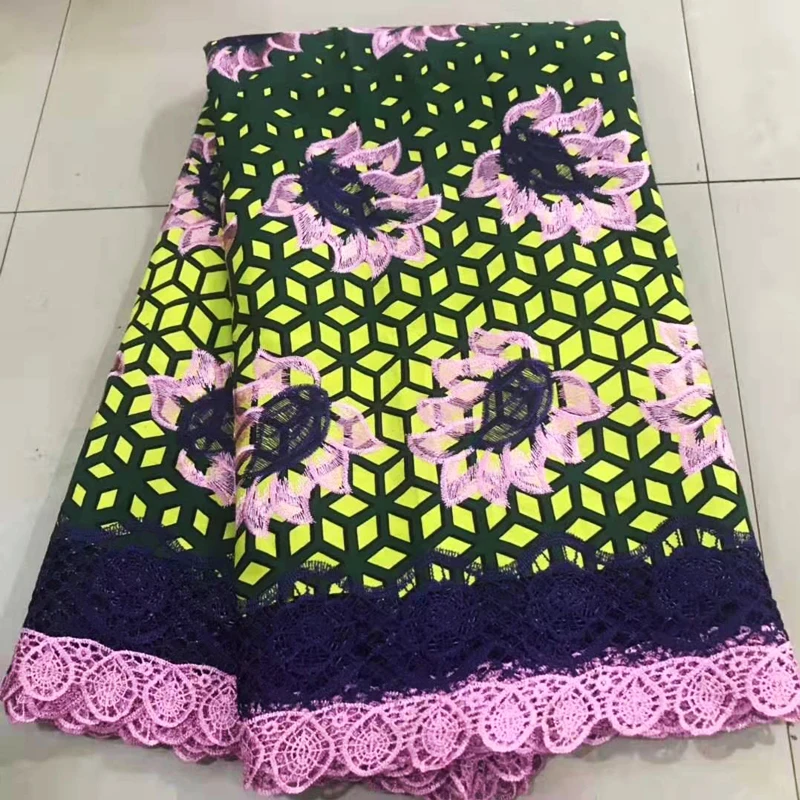 Высококачественная кружевная ткань Анкары в африканском стиле новинка 2019 | Дом и