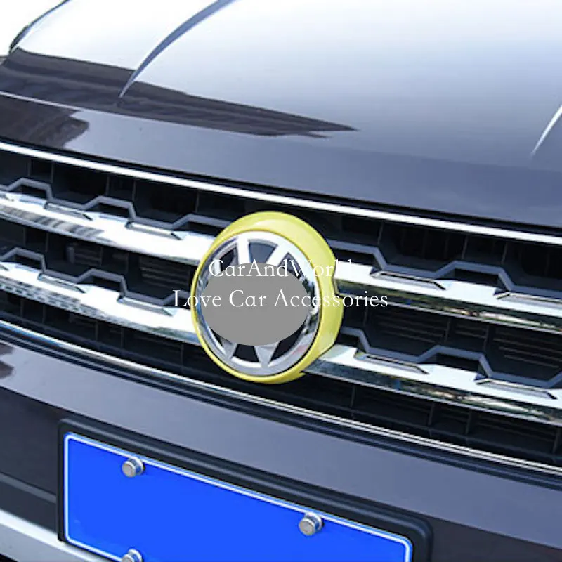 Для VW Volkswagen Teramont Atlas 2017-2020 передняя решетка логотип рамка отделка Автомобильный