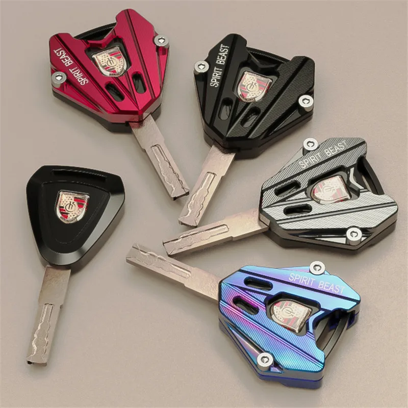 

CNC Metal Motorcycle Key Shell Case Cover Modified Accessories Simple Installation for Honda Monkey M3 M5 M6 MSX 125 MSX125