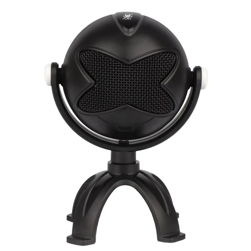 

Snowball Microphone USB Mic for Recording and Streaming on PC and Mac Cardioid Condenser Adjustable Stand Plug and Play