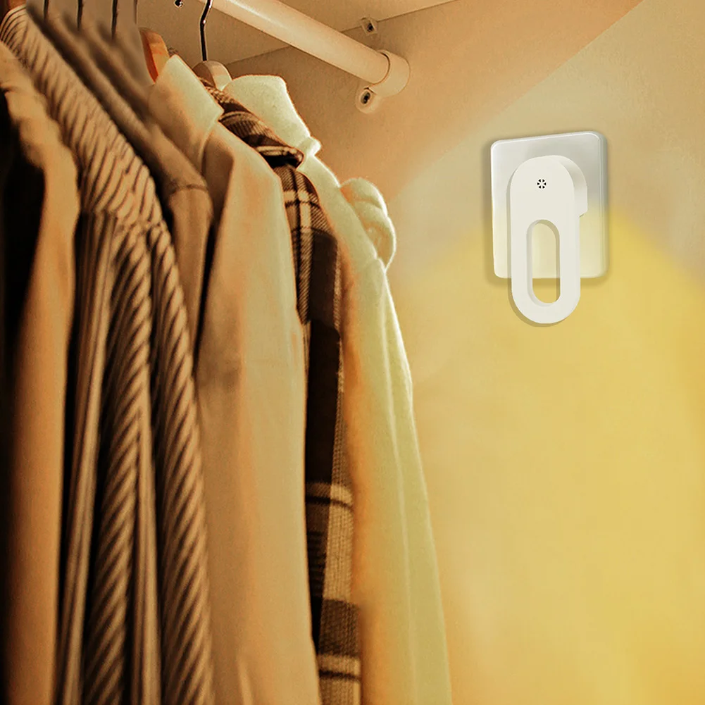 

Wireless Decoration Intelligent For Corridor And Bedroom Nightlight Novelty Simple UV Light Sensation