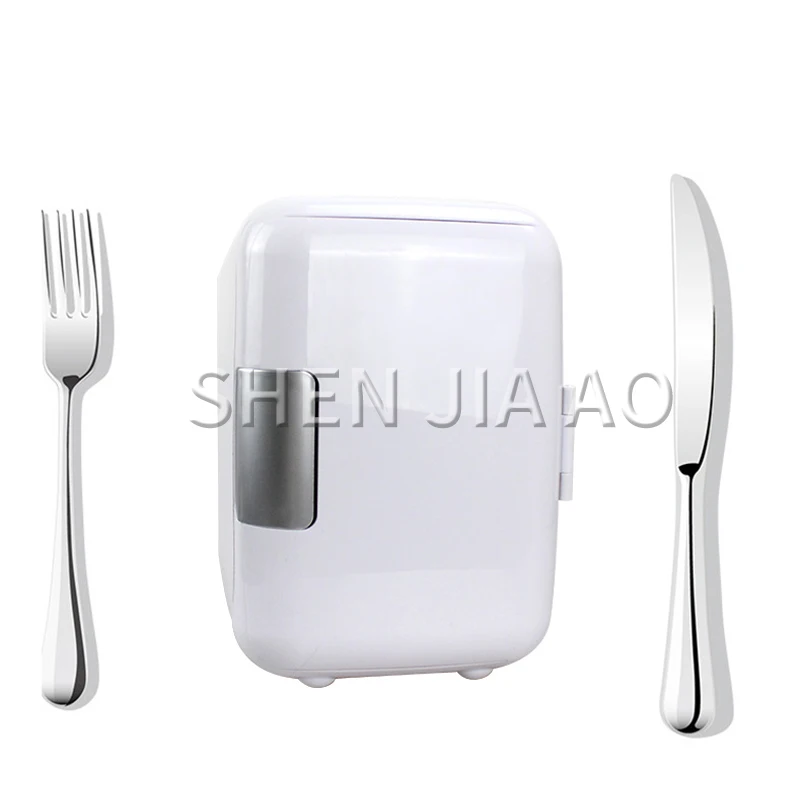 4L автомобильный холодильник с подогревом и охлаждением небольшой портативный