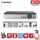 Видеорегистратор H.265, 8 каналов, 5 МП, 16 каналов, 1080P, NVR, AHD, 3G, Wi-Fi, гибридный видеорегистратор для аналоговой IP-камеры AHD, CVI, TVI