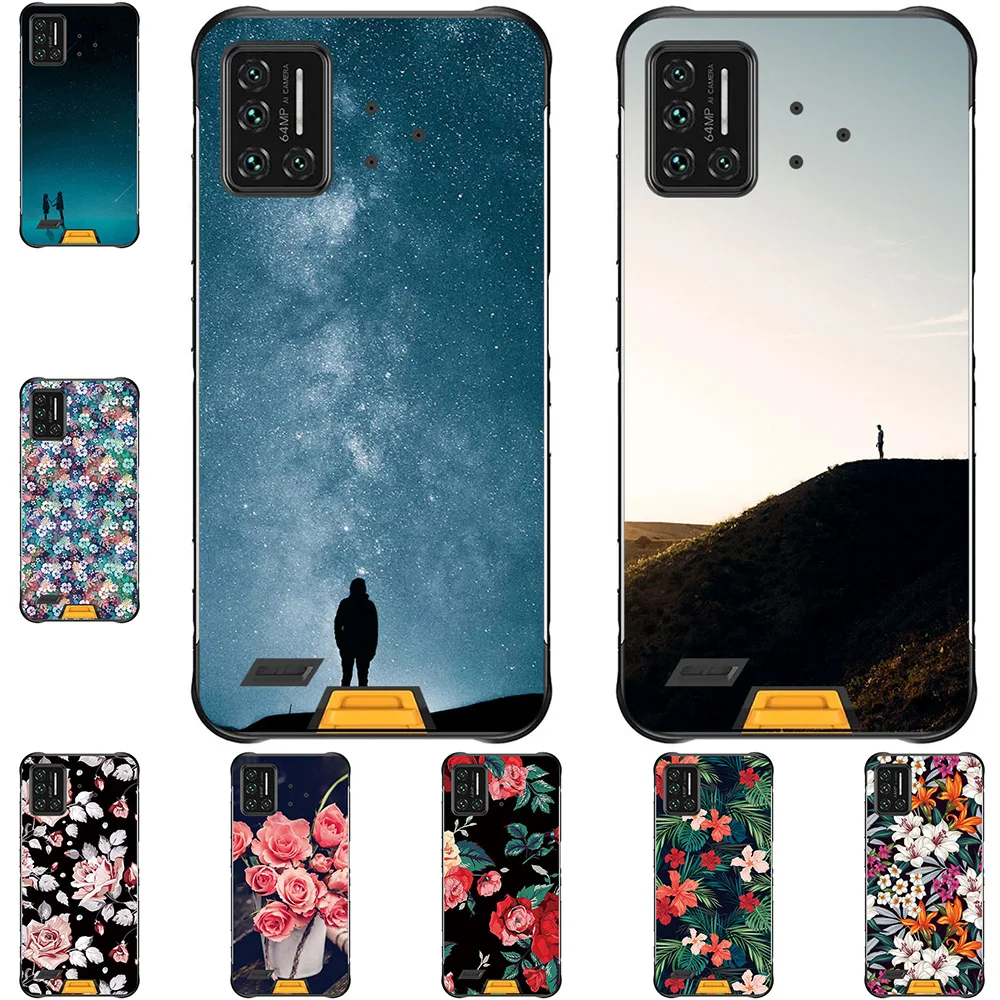 

Чехол для UMIDIGI Bison / Bison GT, с рисунком, с надписью «I am alone»