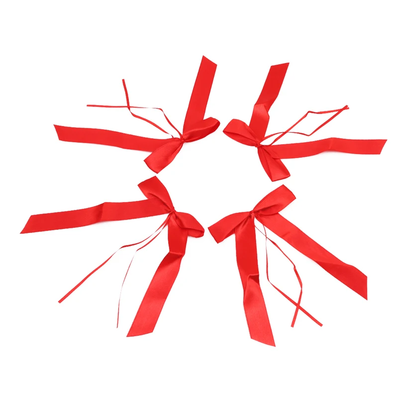 50 шт./упак. нежные свадебные пью класса фатиновой юбкой с бантом из ленты на