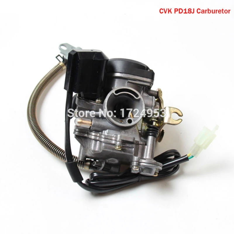 Карбюратор CVK PD18J 18 мм для мотоцикла GY6 50cc скутера мопеда PD18 двигатель 139QMB 139QMA ABM IRBIS