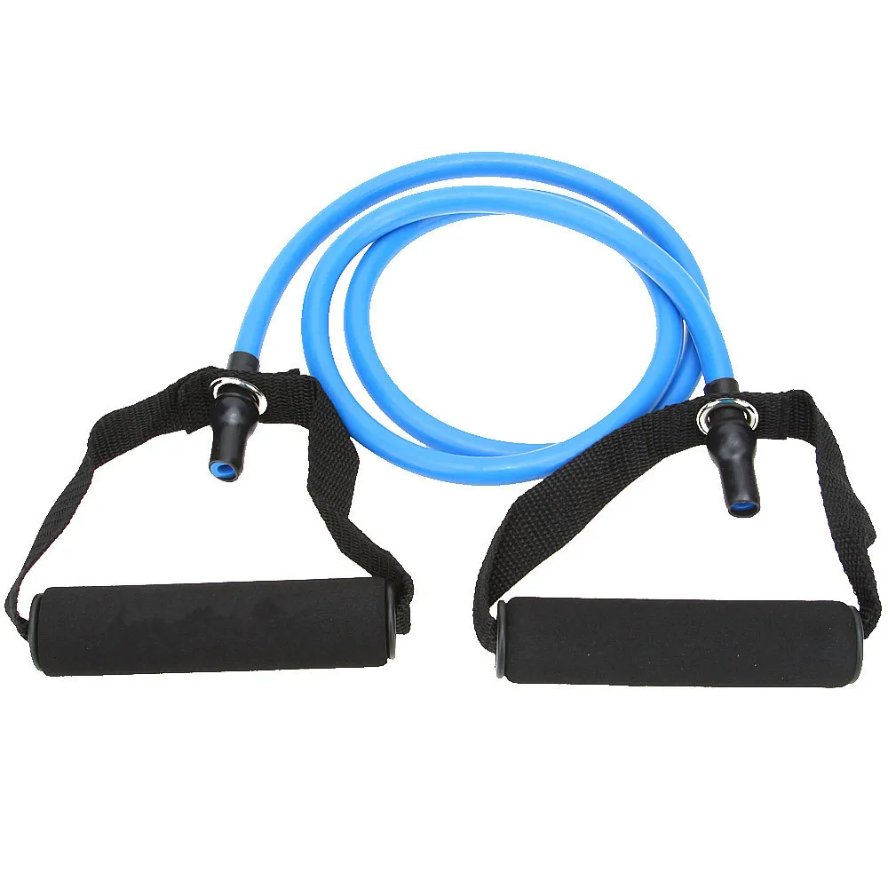 

Yoga Pull Rope Elastic Resistance Bands Fitness Crossfit Workout Exercise Tube Practical Training Rubber Tensile Expander