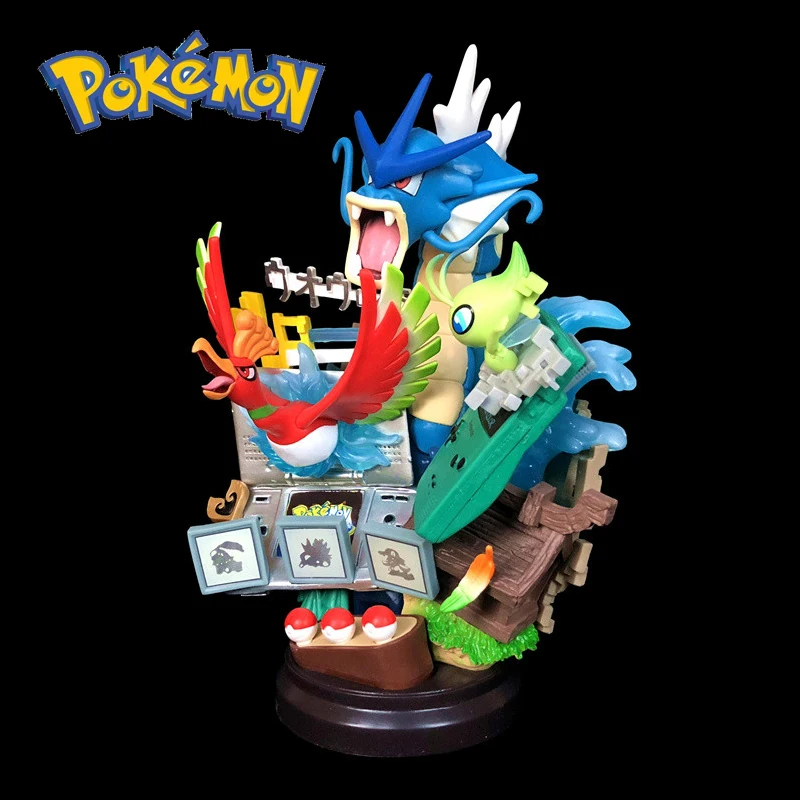 Takara Tomy Покемон мяч с Пикачу Чаризард Game Boy Player Gyarados эльф фигурка героя 18 см модель|