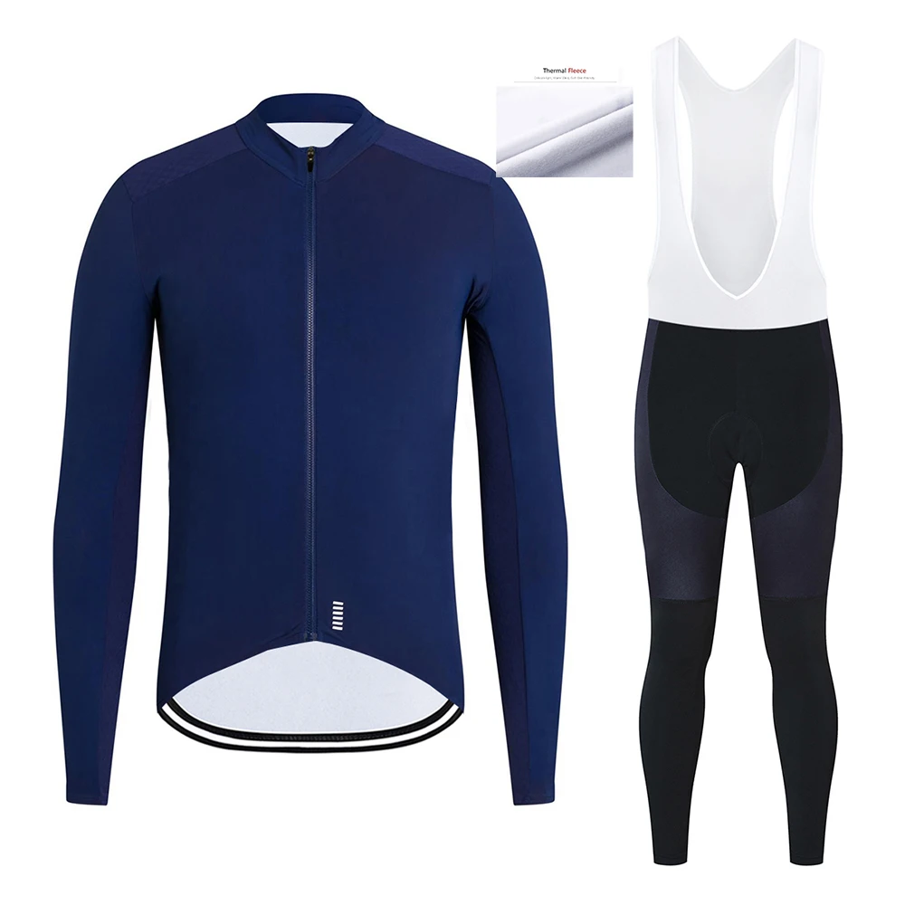 

2020 Men Winter Fleece Pro Cycling Jersey Set Mountian Bicycle Clothes Wear Ropa Ciclismo Racing Bike Clothing Cycling Set