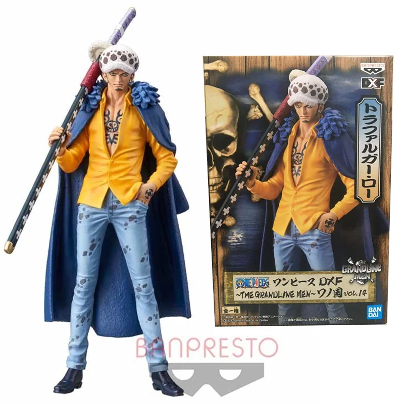 

Фигурка Bandai из аниме, фигурка Trafalgar D, экшн-фигурка водного права, игрушки для мальчиков, подарок для детей, Коллекционная модель, украшения